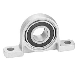 QANYEGN Zinc Alloy Seated Bearing, Pillow Type Block Bearings, Ball Block Bearing Bousing, Flange Vertical Bearings for Automotive and Industrial Applications (Inner Diameter 20mm)