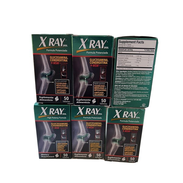 X Ray Dol Glucosamine Chondroitin + MSM Healthy Dietary Supplement