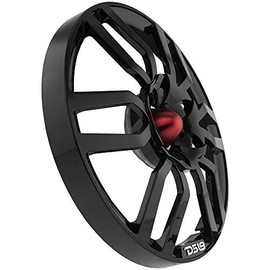 ??DS18 PRO-GTW10BK, Car Audio Universal Speaker Grill Cover with Bullet Tweeter Built- in, Set of 1?? (Black)