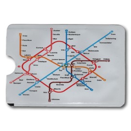 Minder® Designer RFID Blocking Anti Theft Secure Protector Sleeve Holder for Credit/Debit/ID/Oyster Cards - Prevent Fraud, Theft, Card Clash