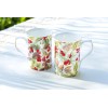 Stechcol Gracie Holly and Pine Cone 10oz Bone China Mug