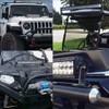 LEDKITO LED Light Bar Side Mounting Bracket Base Mounting Universal