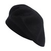 ZLYC Women's Wool Beret Classic French Beret Warm Beret Hat,