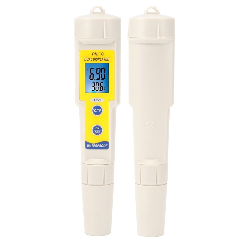 PH Meter Autocorrection Water Quality Tester Portable Waterproof Aquarium Detection