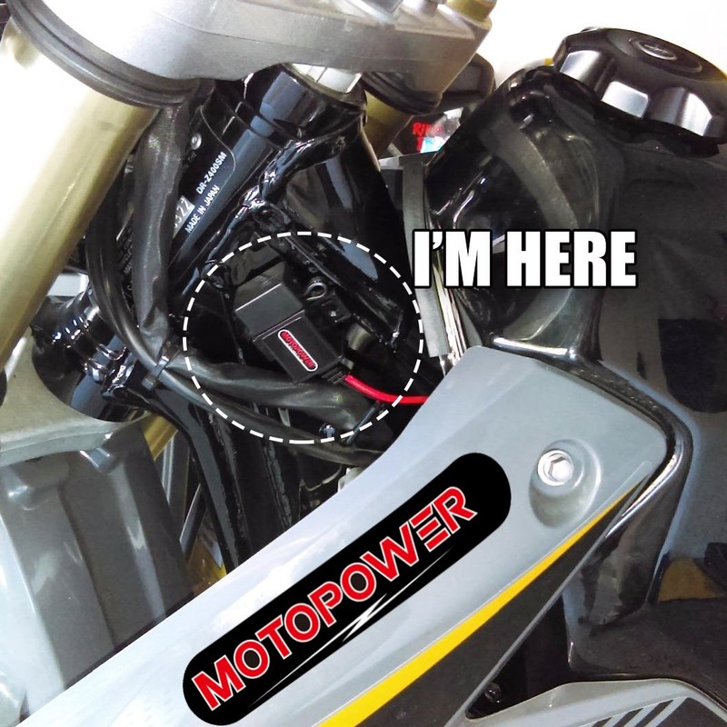 MOTOPOWER MP0609 3.1Amp Motorcycle USB Port SAE to USB Adapter