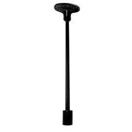 Dante Products Universal Gas Valve Key, 8-Inch, Flat Black