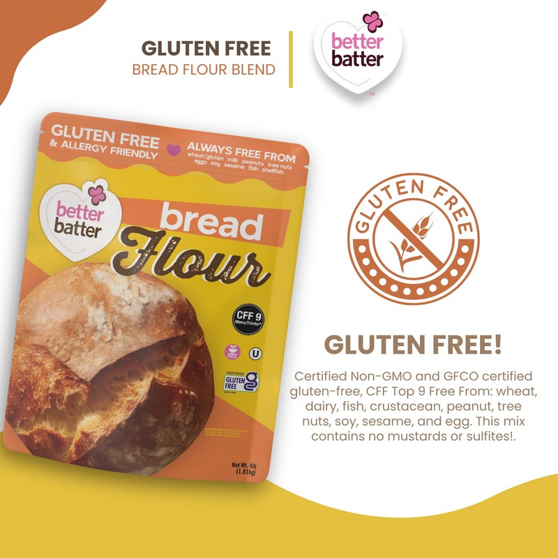 Better Batter Bread Flour | Certified Kosher & Gluten Free