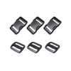 Ahijklmn Plastic Buckles - Side Release Buckle Clips + Tri