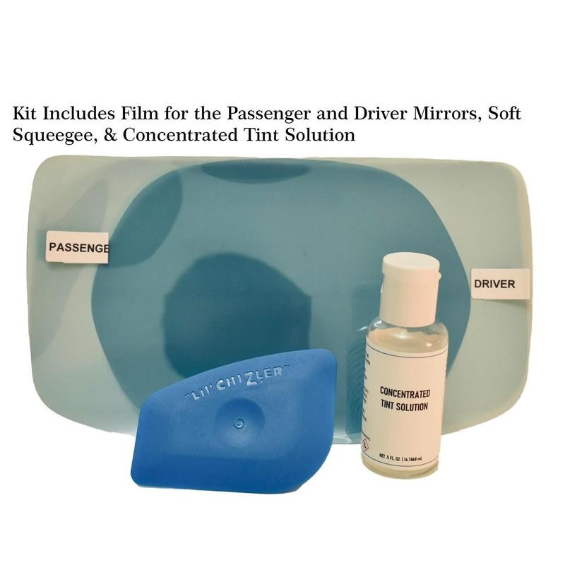 DIY / Sample Kit - Anti-Glare Side-View Mirror Tint -