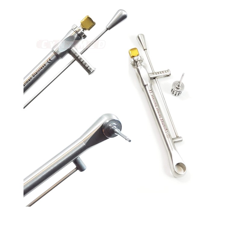 Premium German Universal Torque Wrench Ratchet 10-50 Ncm Abutment Dental