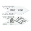 Starrett Center Gage - American Standard 60-Degree Threads, Durable Steel