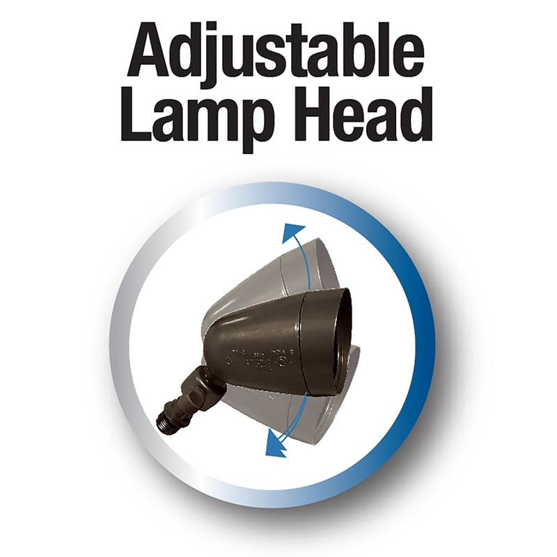 Sigma Engineered Solutions 16754BR Outdoor 2000 Lumens LED Weatherproof Floodlight