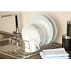 Premier Housewares 12 Plate Dish Drainer - Chrome