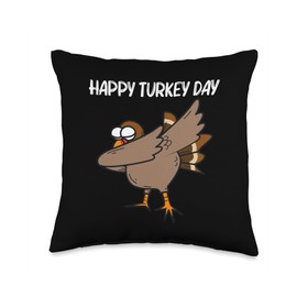 Cool Turkey Design For Men Women Forest Wild Animal Lovers Throw Pillow