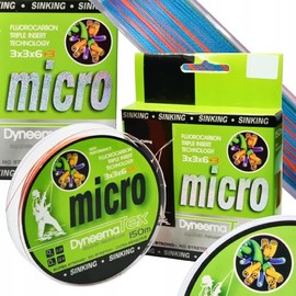 Dyneema Micro Tex Multicolour Braided X4 150 m 0.22 mm