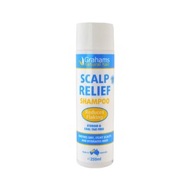 Grahams Natural Scalp Relief Shampoo (Reduces Flaking) 250ml
