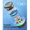Kunodi Bluetooth Shower Speaker with IPX7 Waterproof, Dynamic Lights, Crisp