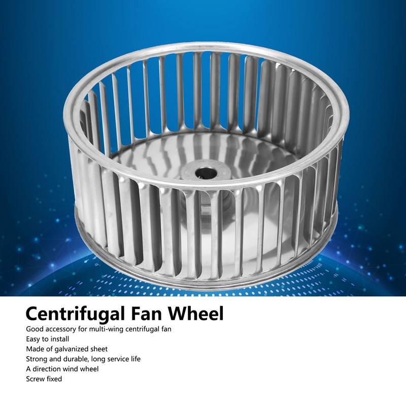 MultiWing Centrifugal Wheel Blower Motor Galvanized Sheet Power Tool Accessories