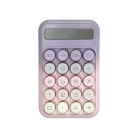 Emy EMMY Pastel Calculator Calculator, Pink/Lavender