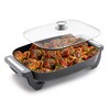 Blue Diamond 7QT 5-in-1 Extra Large Electric Skillet, Healthy Ceramic