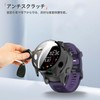 For Garmin Forerunner 970 47mm ケース YAJOJO 保護 ガラスフィルム 一体型