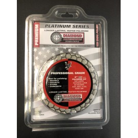 DIAMOND Professionals 4DPSK 4" DRY Polishing PADS Kit 4pcs