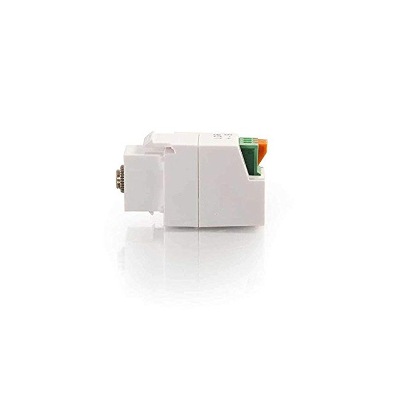 Legrand - C2G 3.5MM Keystone Module, Stereo Keystone Jack with