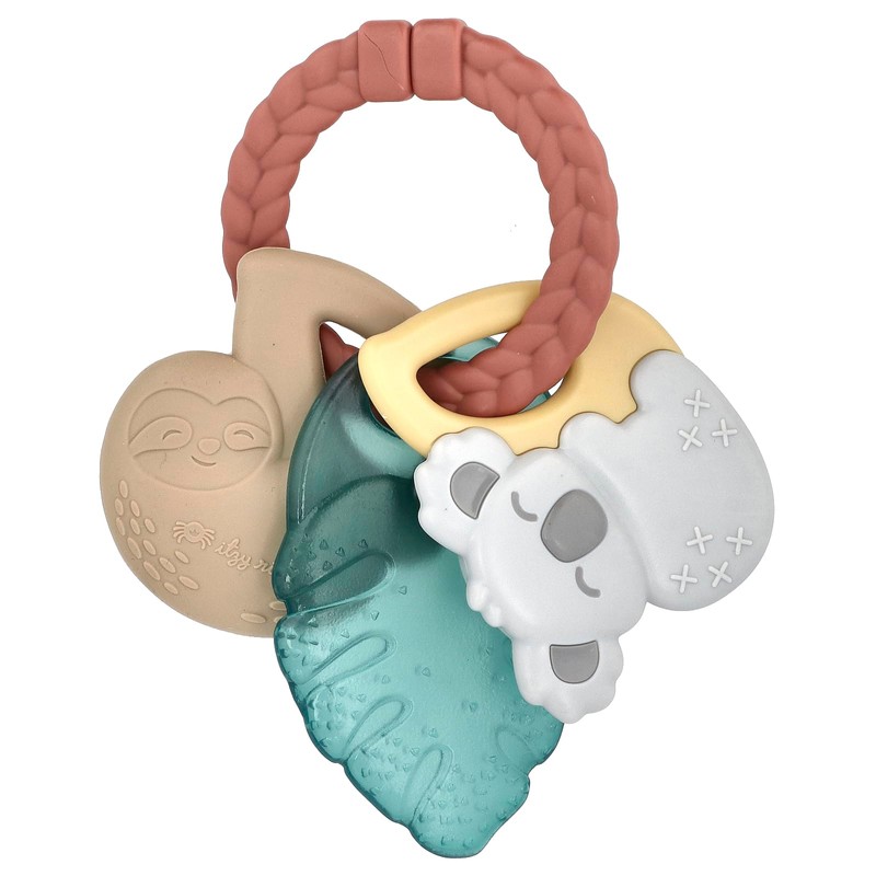 Itzy Ritzy Teething Keys Baby Teether Toy - Features a