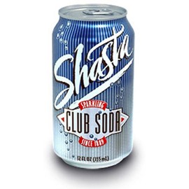 Shasta Club Soda, 12-Ounce Cans (Pack of 24)