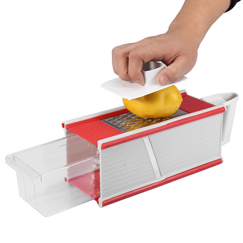 Multifunctional Grater Box Vegetables Fruits Grinder Slicing Tool Kitchen Accessories
