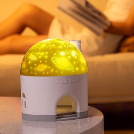 NICE POINT Star Night Light for Kids, Cute House Star Lamp with Music, Bedside Bedroom Companion Light, Ambient Night Light, Suitable for Holiday and Children's Birthday Gifts