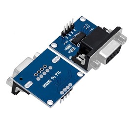 MAX3232 RS232 to TTL Serial Port Converter Module DB9 Connector MAX232 for Arduino 5pcs