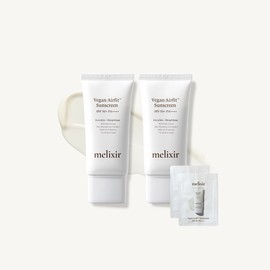 Melixer [1+1/Total 2 items] Melixer Vegan Air Fit Sun Cream 50ml+50ml Set / [1+1/총2개] 멜릭서 비건 에어핏 선크림 50ml+50ml 세트