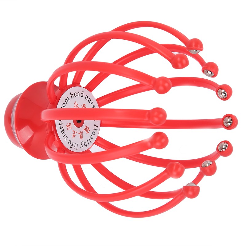 12 Claw Electric Scalp Massager Rechargeable Vibrating Head Massager Tool