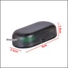 Riloer Solar Power Simulated Warning Light, Car Alarm LED Light