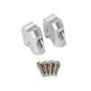 Mikinona 1 Pair 2 Anodized Motorcycle Handlebar Riser Clamp for