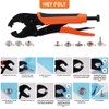 HEY FOLY Heavy Duty Snap Fastener Tool Set, Adjustable Snap