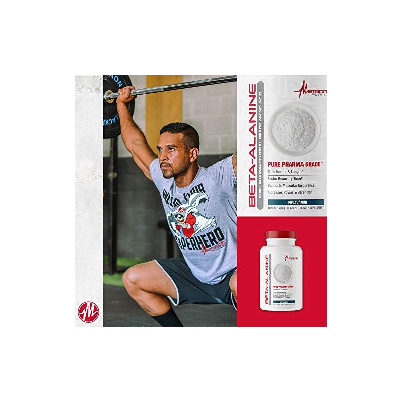 Metabolic Nutrition Beta Alanina, 300 gramos, polvo