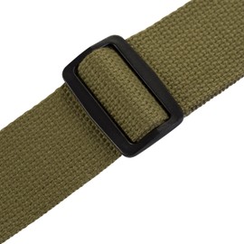 Levy's Leathers Signature Cotton Series Guitar Strap | Width 5 cm | Green | (MSSC8-GRN)