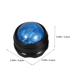 Outanaya 2pcs Resin Massage Roller Balls for Comprehensive Relief Handheld Massager Tool for Neck Back and Legs Durable and Easy to Relaxation