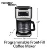 Hamilton Beach Programmable FrontFill Coffee Maker, Extra-Large 14 Cup Capacity,