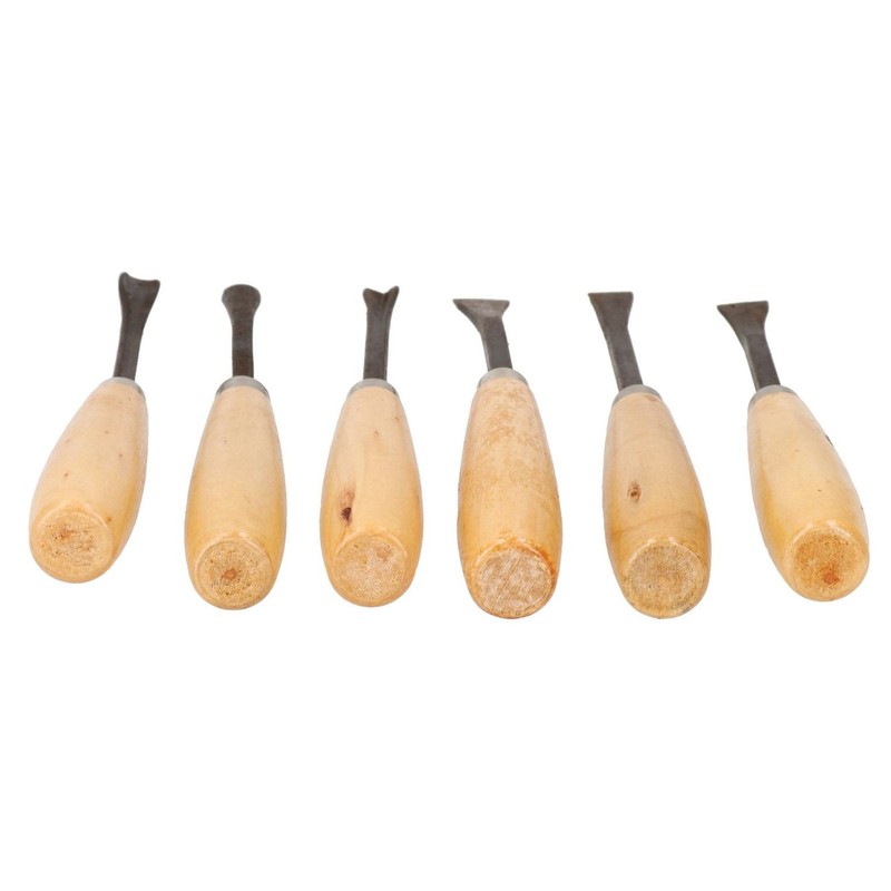 Toolzone 6Pc Carving Chisel Set