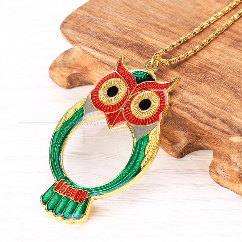 Pendant Magnifier, 10X with Chain Fun Necklace Magnifying Glass, Practical