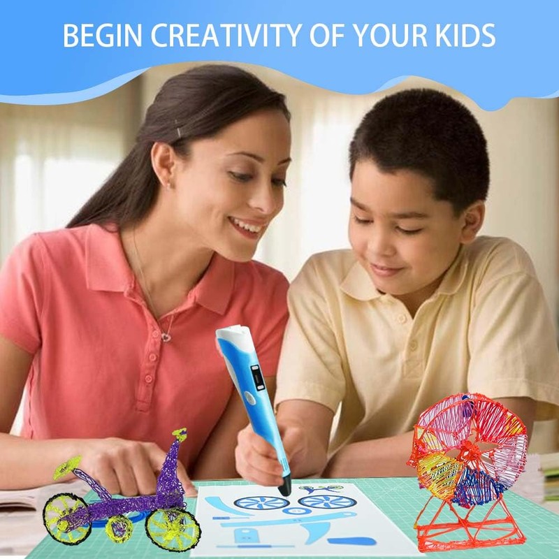 3D Pen Stencils, 20 Sheets 40 Patterns 3D Drawing Paper