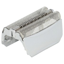 vhbw Double Shear Foil Compatible with Braun 8377 Type 5751, 8385, 8581, 8583, 8585, 8588, 8590, 8595, 8785, 8795, 8915, 8970 - Type 51B + Frame, Silver