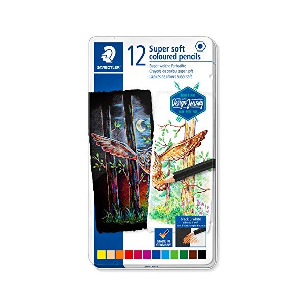 Staedtler 149C M12 ST Super Soft Colouring Pencils, Multicoloured