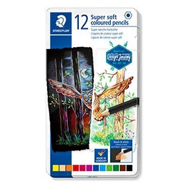 Staedtler 149C M12 ST Super Soft Colouring Pencils, Multicoloured