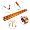 2pcs Outdoor Backpacking Aluminium Alloy Tent Pole Support Bar For
