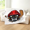 CafePress Ice Hockey Player Hock Sherpa Fleece Throw Blanket 60"