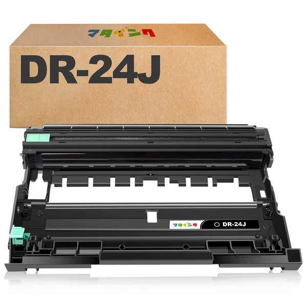 Matink DR-24J Compatible Drum Unit, Brother Compatible, DR 24J, 1 Black Compatible Toner, Compatible Models: HL-L2375DW HL-L2370DN HL-L2330D MFC-L2750DW MFC-L2730DN DCP-L2550DW DCP-L2535D FAX-L2710DN